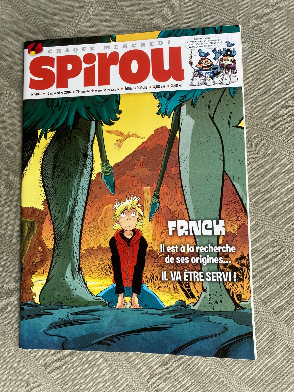 Hebdo Spirou N°4101 In Excellent Condition