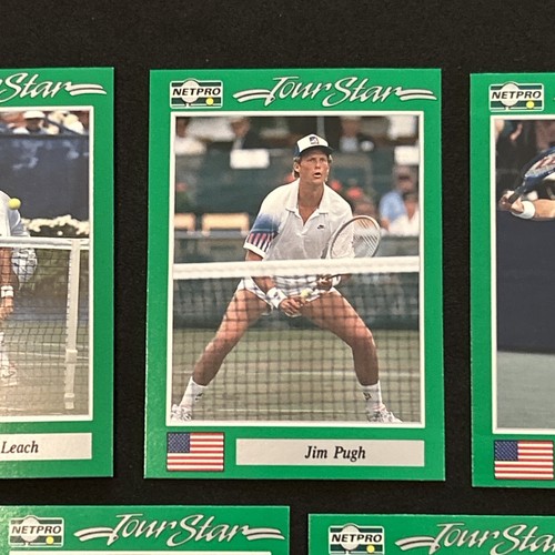 1991 MICHAEL CHANG Netpro Rookie Card RC Tennis Legend +9 USA tennis star cards - Picture 9 of 22