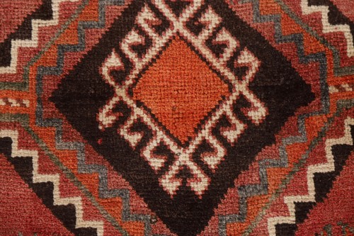 Vintage Geometric Lori Hand-knotted Traditional Tribal Area Rug Wool Carpet 5x9 - Picture 9 of 21