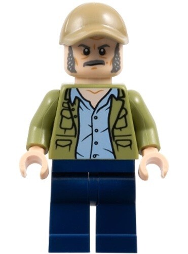 LEGO Jaws (21350) - Minifigur / Minifiguren - Ideas - idea191 - Sam Quint - Bild 3 von 3