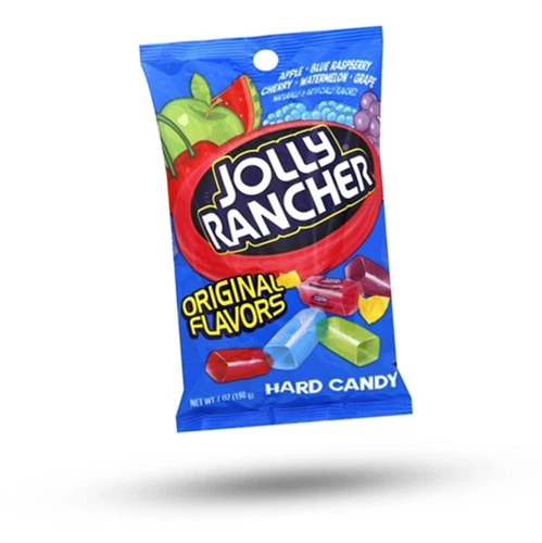 Hersheys Jolly Ranchers Original Hard American Candy Sweet 198g Bag