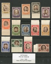 VATICANO 1946 - 4º centenario Concilio di Trento + ESPRESSI - NUOVO MNH**