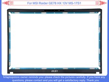 New For MSI Raider GE78 HX 13V MS-17S1 Lcd Front Bezel Cover Frame B shell