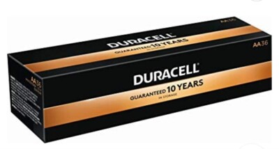 Duracell* Coppertop AA batteries 9- 4pk.resale Sets- NOS 2015-M9C4V2