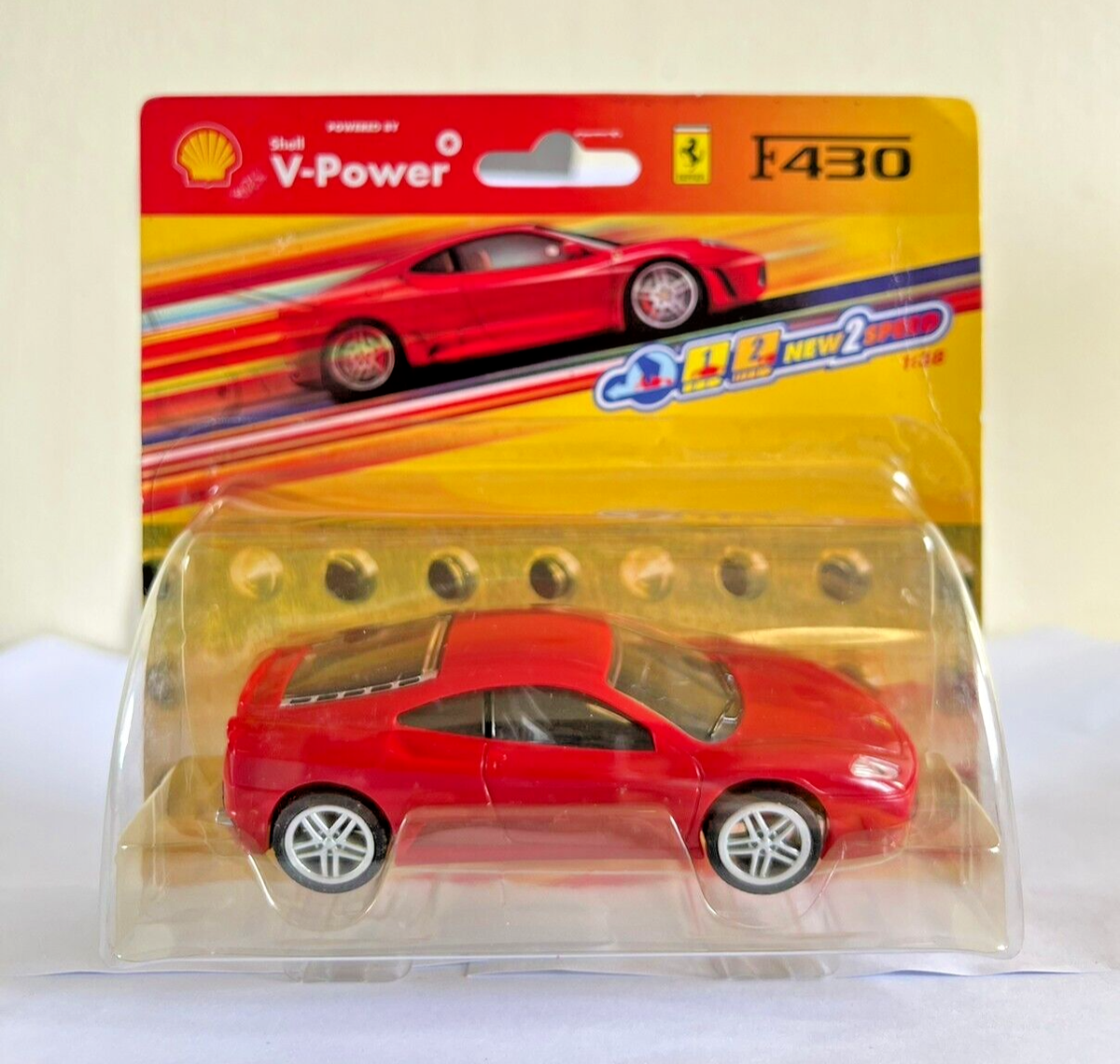 Ferrari F430 Car Toy Shell V-Power Official Licensed Product