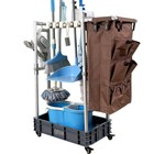 Cleaning Tools Organizer, Housekeeping & Janitorial Cart