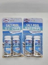 Clorox Salt Pool Test Strips for Testing Salt Levels & Balancer Levels *BUNDLE*