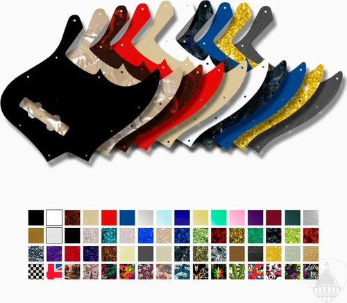 WD Custom Pickguard For Fender 1998-2009 Made In Japan Geddy Lee Limited Edit...
