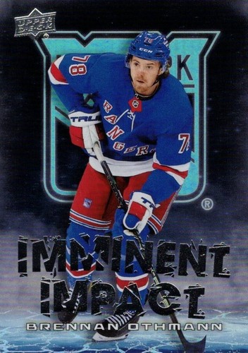 2024-25 Upper Deck OVERTIME HOCKEY IMMINENT IMPACT U scegli spedizione combinata gratuita - Foto 26 di 39