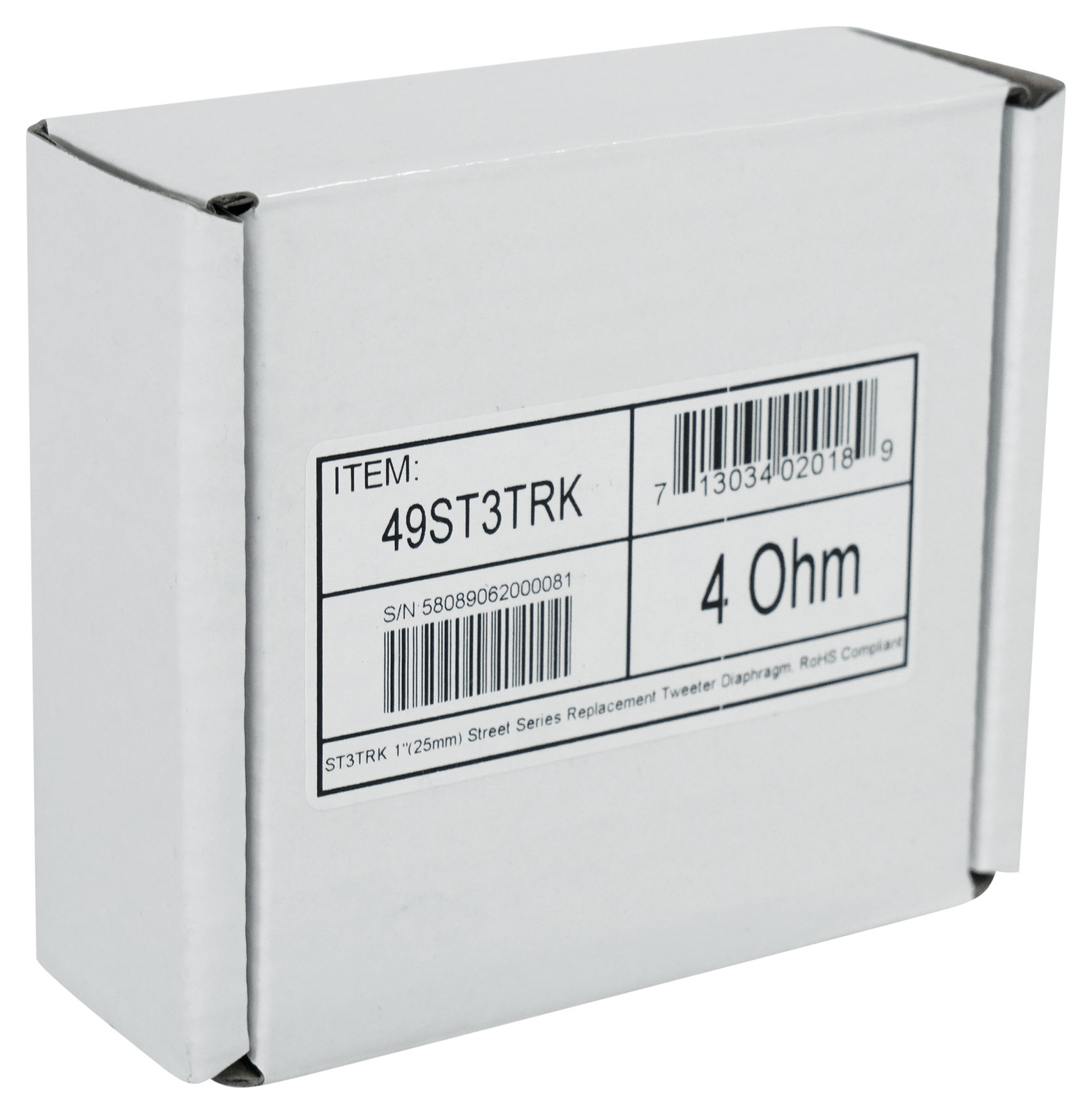 Комплект для замены диафрагмы твитера Kicker ST3TRK 1 Recone Kit для ST3TW 49ST3TRK