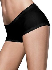 Maidenform Women's Microfiber Boyshort With Lace 40760