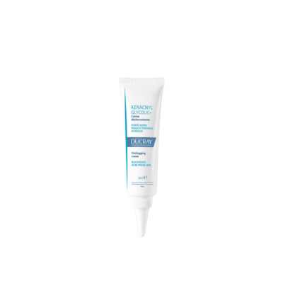 Ducray Keracnyl Glycolic+ Unclogging Cream 30ml (1.01fl oz)