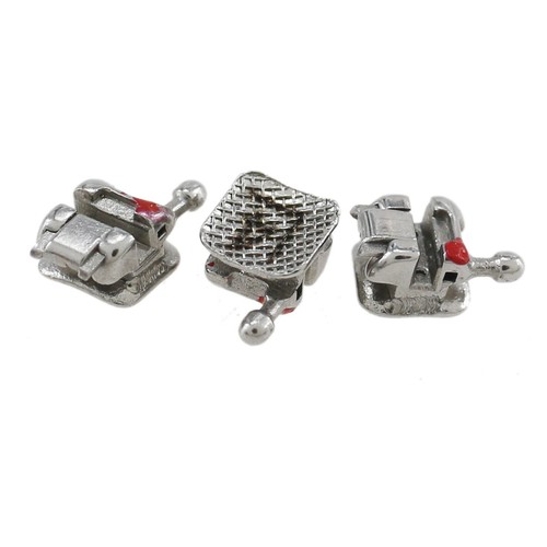 Soportes metálicos autoligables de ortodoncia dental MBT 022 cables de arco Niti de cobre - Imagen 16 de 24