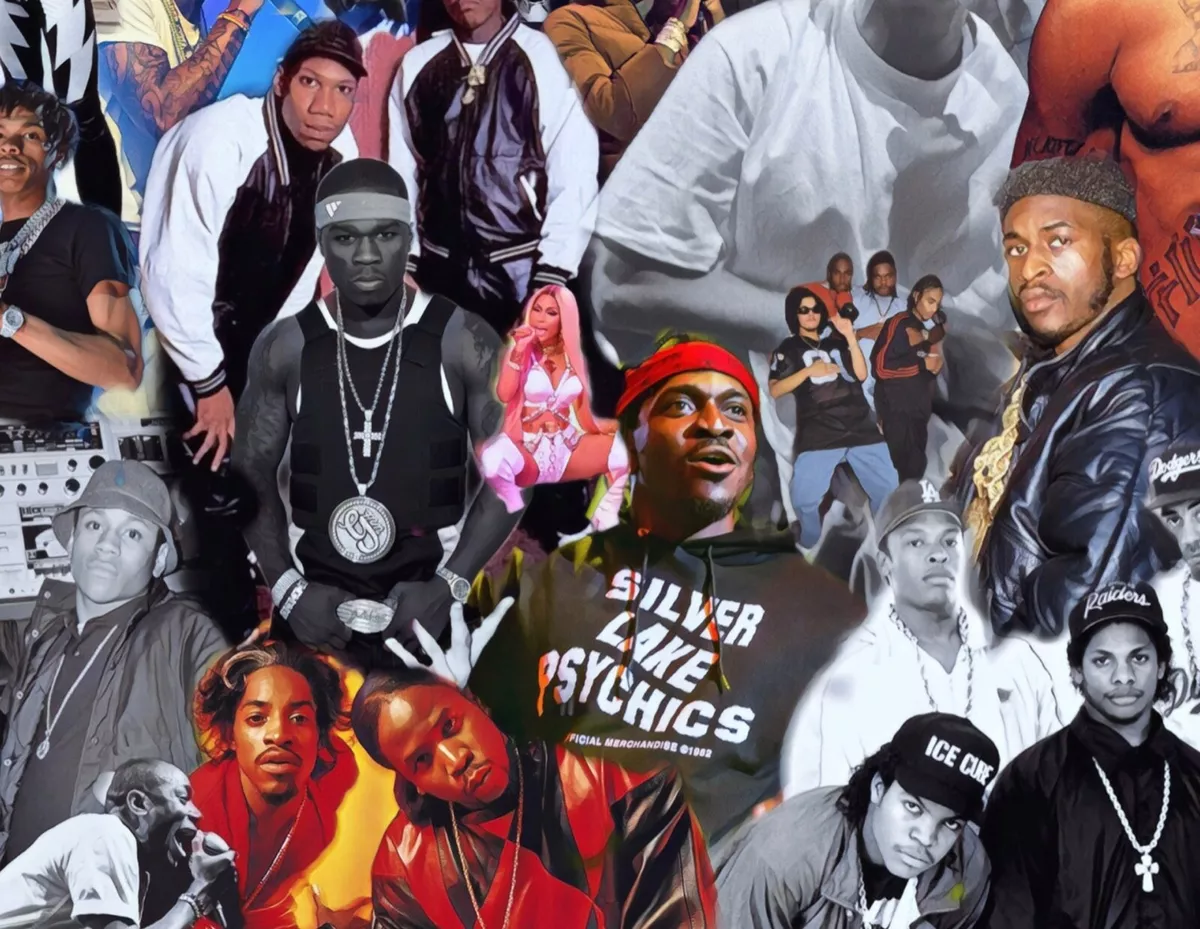 Hip Hop Rap Legends Poster | Tupac Eminem Nas Biggie Rakim | NEW | USA