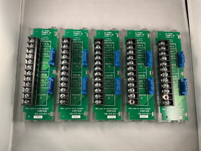VANTAGE VDB-0179 REV-A AC POWER TERMINAL BD LOADS 1-4