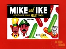 Vintage Mike and Ike candy box art 2x3" fridge/locker magnet Just Born
