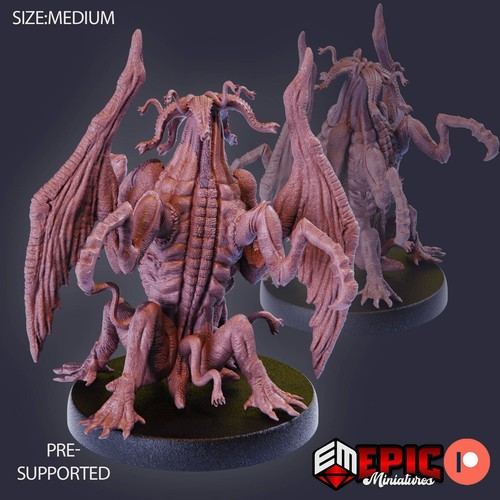 Elder Thing D&D Dungeons and Dragons Dämon Miniatur, epische Miniaturen - Bild 2 von 2