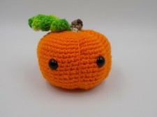 Crocheted Halloween Pumpkin Amigurumi
