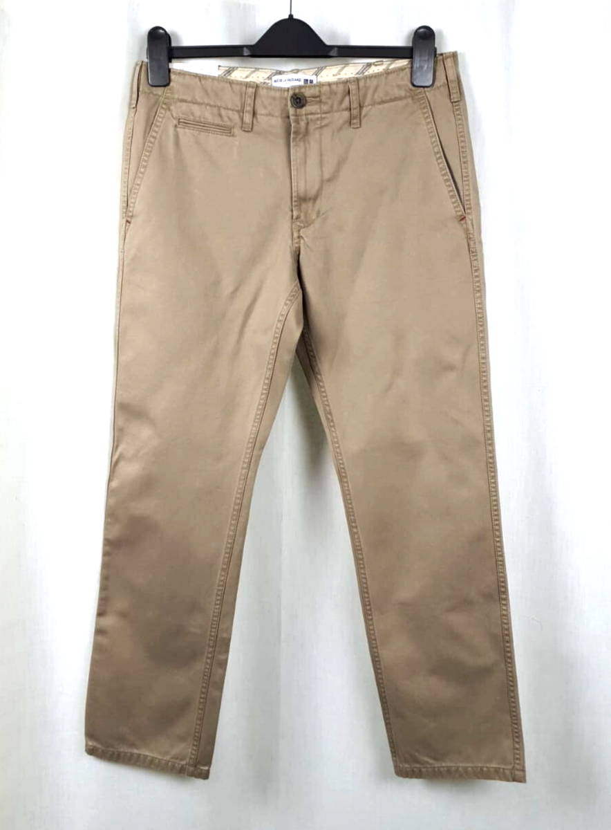 Uniqlo WOMEN IDLF Chino Ankle Length Pants Khaki Size W28