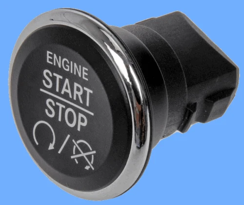 Ignition Switch Actuator Start Stop Button For Chrysler Dodge JEEP RAM 1FU931X9A - Image 4 of 4