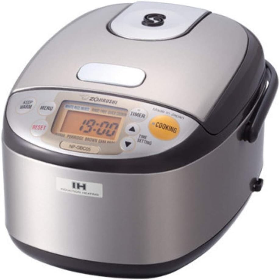 NP-GBC05XT Induction Heating System Rice Cooker and Warmer, 0.54 L, Stainless Da