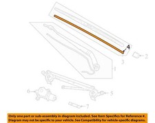 MITSUBISHI OEM 22-25 Outlander PHEV Wiper Components-Wiper Blade Insert 8250B281