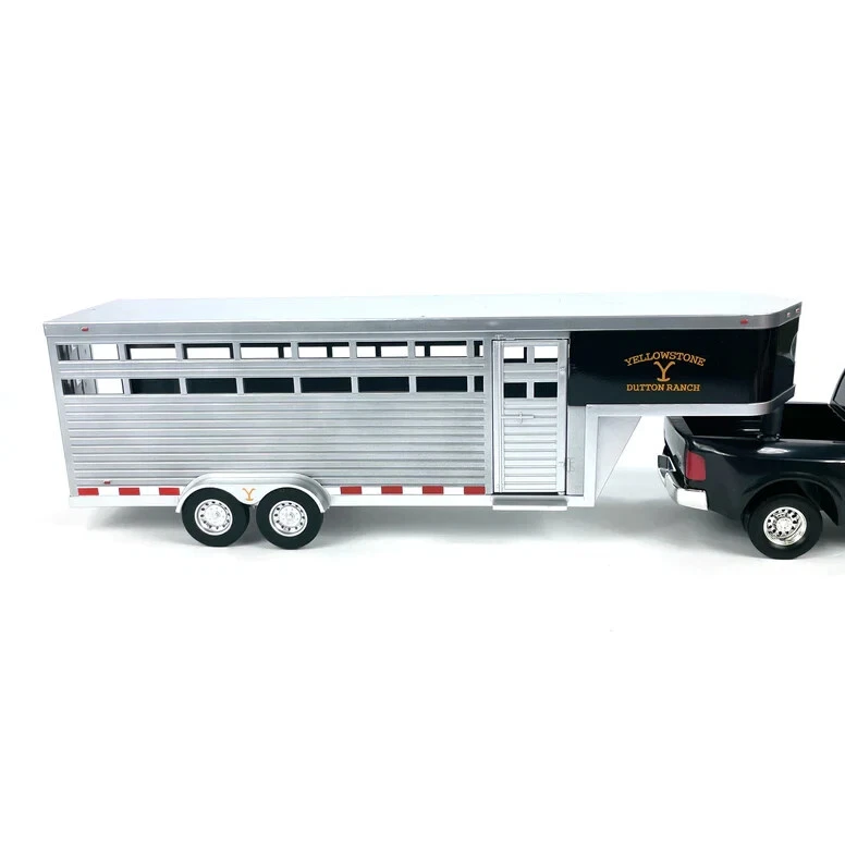 1:20 AMT Big Country *YELLOWSTONE* Dutton Ranch Livestock Trailer *NIB* - Image 3 of 4