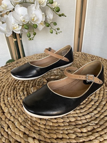 Clarks Artisan black leather flats UK 5.5 - Picture 6 of 20