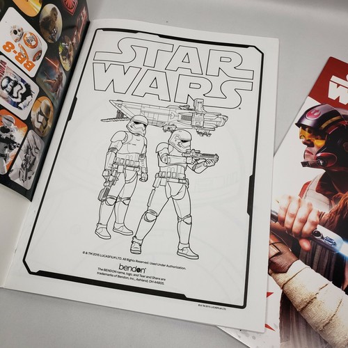 Star Wars Kids Color & Trace Stickertivity Coloring Activity Books Set of 2 - Picture 6 of 6