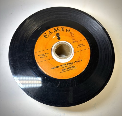 John Zacherle 7” 45 • Dinner With Drac • Part 1&2 • 1958 - Picture 2 of 3