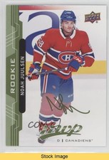 2018 Upper Deck MVP High Series Rookies Green Script Noah Juulsen #250 READ df7