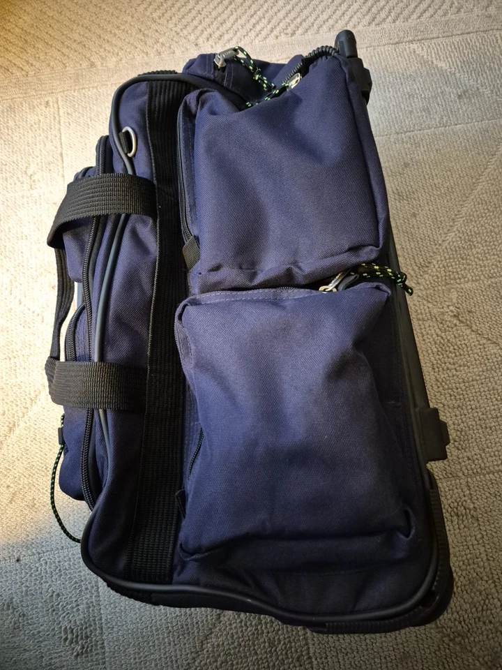 Bolsa de viaje con ruedas Sports Plus Olympia azul marino Foto 4 de 4