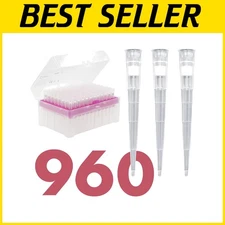 Filtered 200 uL Pipette Tips - Low-Binding Lab Essentials for Precision Handling