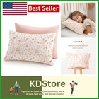 Cozy Pink Spring 2-Pack Toddler Pillowcases — Soft, Breathable & Safe