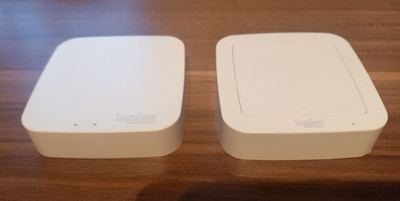 Luminea Home Control Smart Home Button + WLAN Gateway NX-4644-75 + NX-4645-675