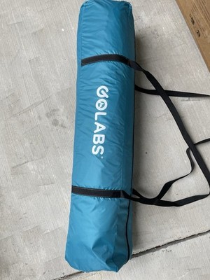 Camping Tent 3 Persons  w/ 9.5x8.5 ft Canopy, 3-Minute Setup