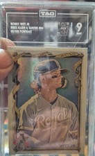 2023 Topps Allen & Ginter - Bobby Witt Jr. #84 Silver Portrait