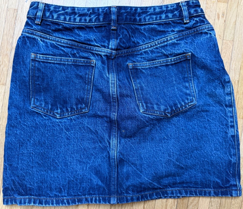 A.P.C. Standard Rock Skirt Selvedge Jeansrock Rue Madame Paris Size 38 W 28 - Bild 2 von 4