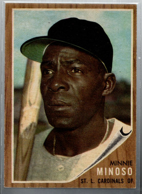 A0220- 1962 Topps #28 Minnie Minoso - EX-MT