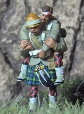 NWF-026 - Gordon Carrying Wounded - Northwest Frontier - Conte