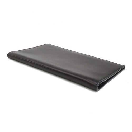 Auténtica funda de agenda/nota HERMES de cuero negro - e60918a - Imagen 2 de 12