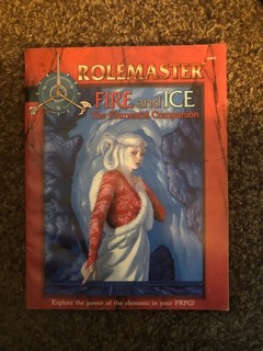 Rolemaster Fire And Ice The Elemental Companion #5812 ICE