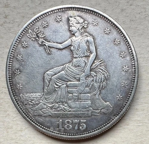 1875-CC Trade Dollar — photo from another recent sale