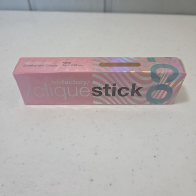 Toyfactory Clique Stick Eyeshadow Crayon - Shade Vivid - 2g / 0.07 oz | NEW