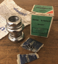 Campagnolo Serie Sport Headset, 1970s, Excellent, With Box, 1" x 24 BSC