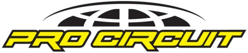 Pro Circuit .Com Fender Stickers White DC0010 PCDC0010 - Bild 2 von 3