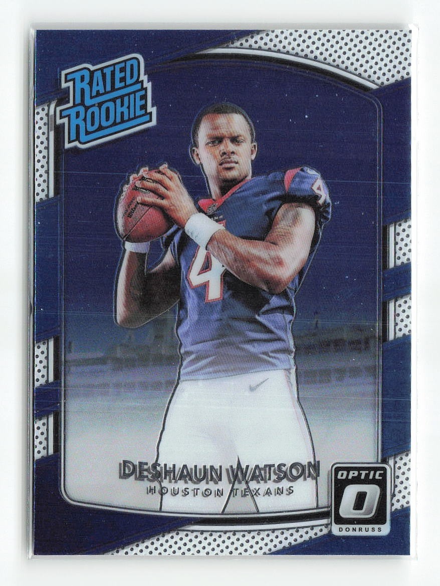 2017 Donruss Optic #195 Deshaun Watson Rated Rookie RC