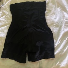 YIANNA Fajas Colombianas Moldeadoras Postpartum Shapewear voor vrouwen, buikcontrole, billenlifter, bodyshaper met rits kruis, Zwart, M