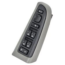 Front Driver Side Door Lock and Power Window 15883323 Switch  Gray Panel