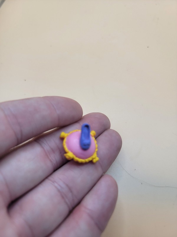 Cinerella Slipper On Pillow Mini Miniature Dollhouse Doll